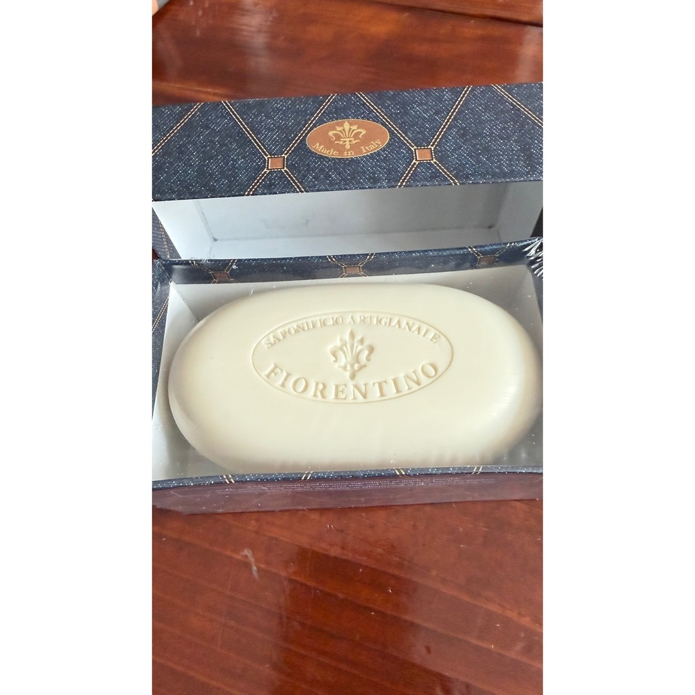 Saponificio Fiorentino Gentleman's Soap Vetiver Argan 300g Made in Italy - Picture 2 of 3